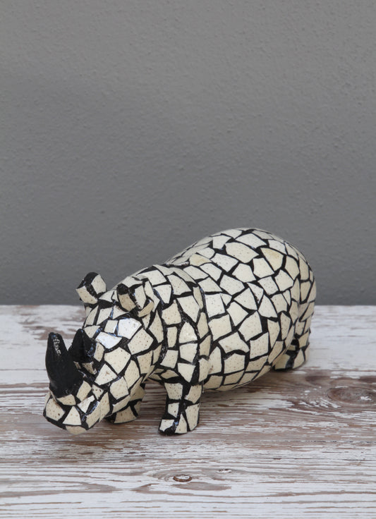 Mosaic eggshell rhino