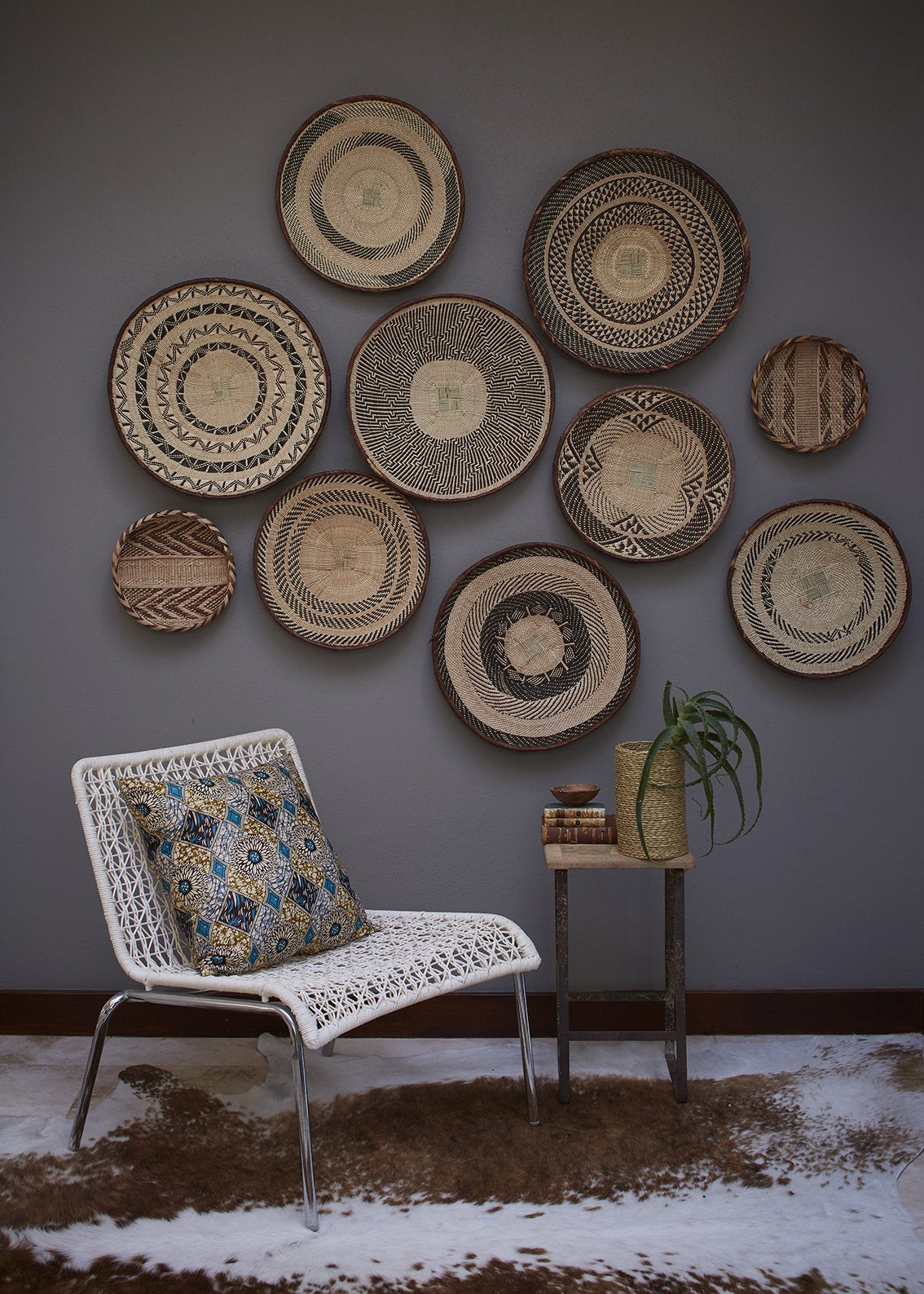 African Tonga basket 31.5cm