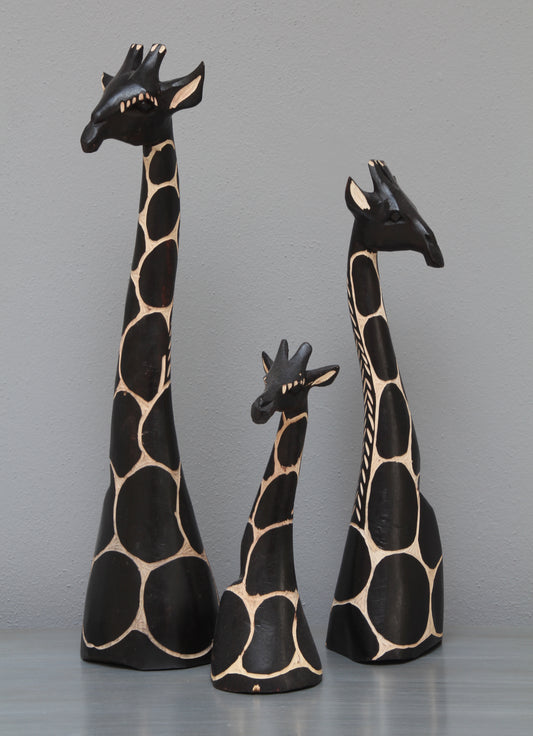 African jacaranda giraffe