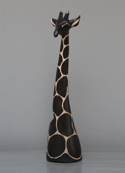 African jacaranda giraffe