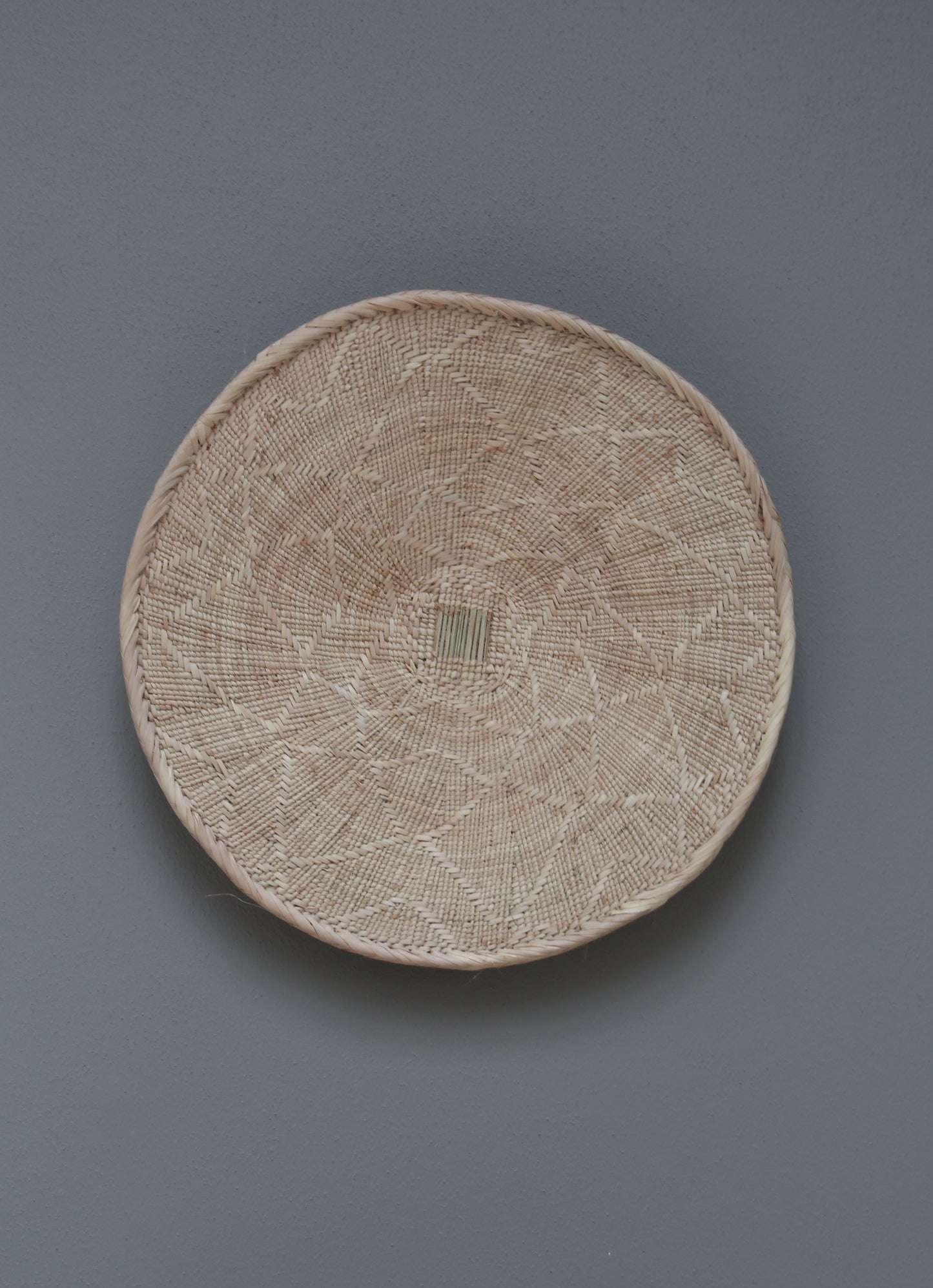 African Tonga natural basket 45cm