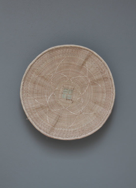 African Tonga natural basket 47cm