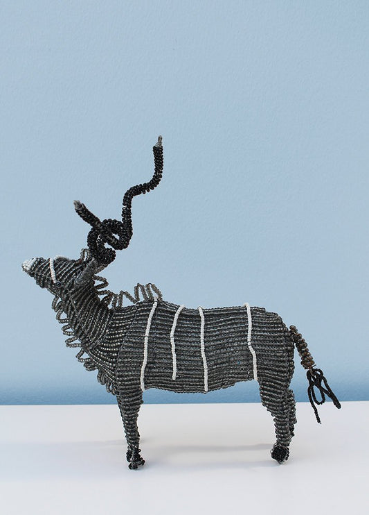 Wire and bead African buck