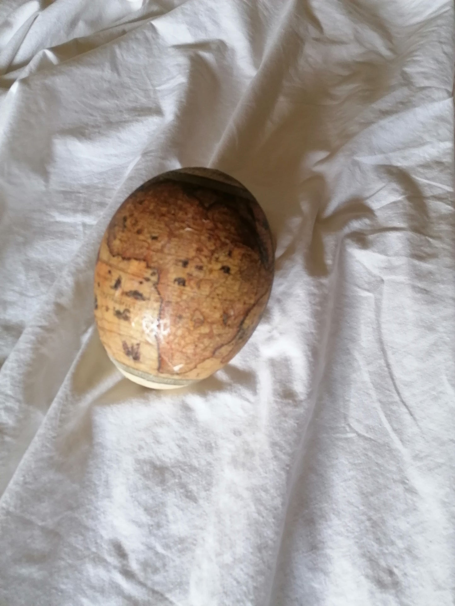 Custom decoupage egg for Rina