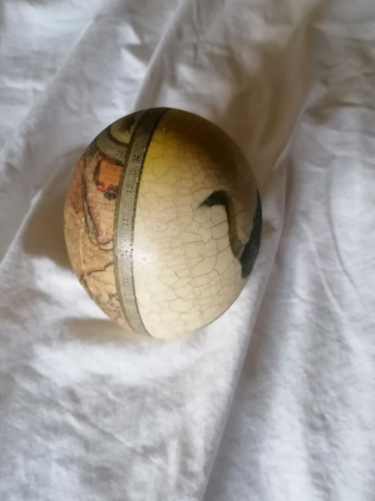 Custom decoupage egg for Rina