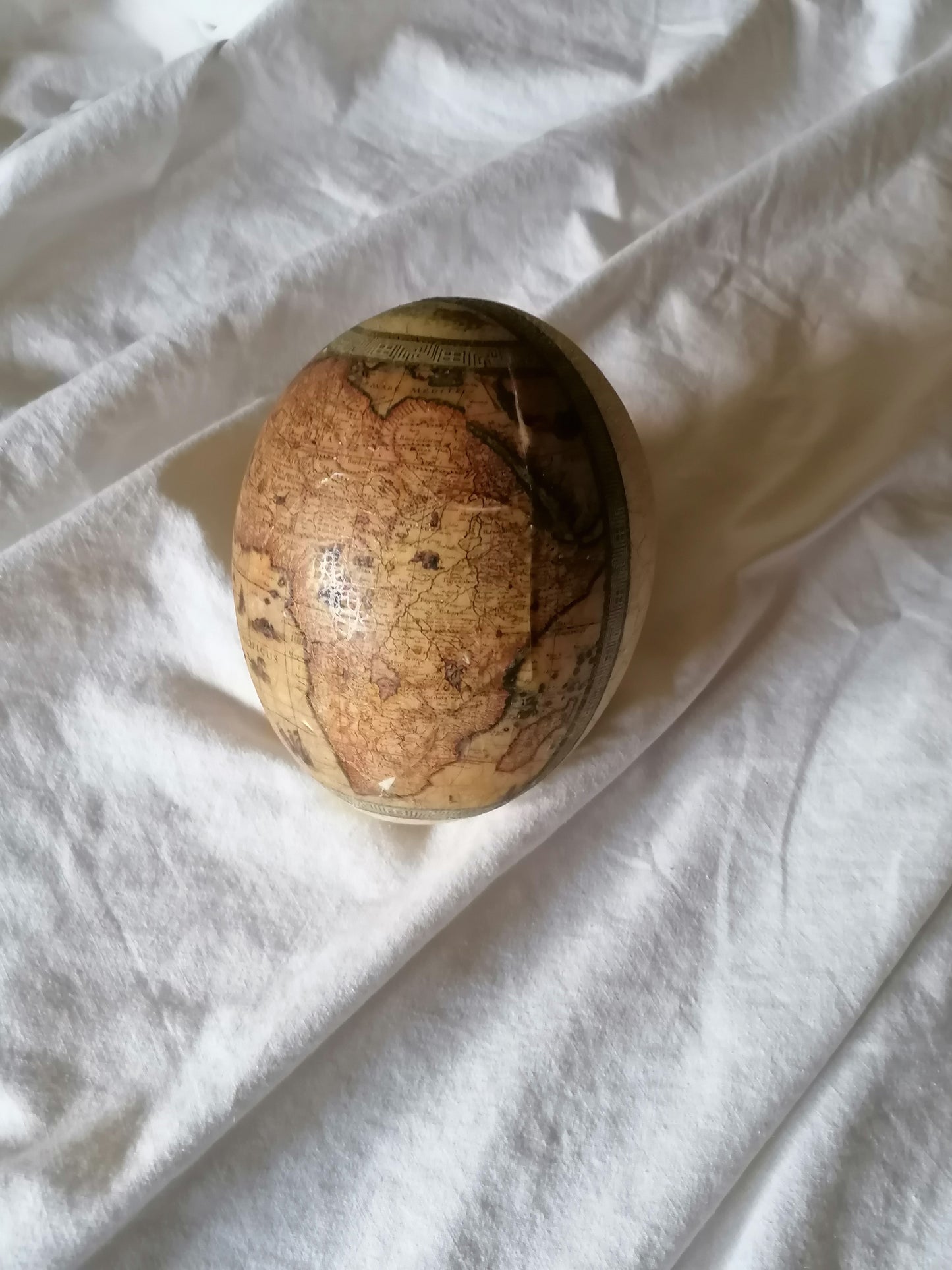 Custom decoupage egg for Rina