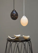 Load image into Gallery viewer, Natural ostrich eggshell pendant light