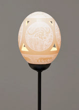 Load image into Gallery viewer, Big 5 Circle ostrich egg lamp