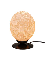Load image into Gallery viewer, Mild Steel Ostrich egg lamp stand 0mm (excludes egg)