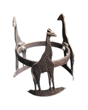 Load image into Gallery viewer, Giraffe brass stand