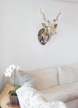 Load image into Gallery viewer, Kudu with Artist Leopard Print wall mount