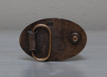 Load image into Gallery viewer, Brass African buffalo belt buckle