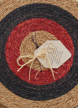 Load image into Gallery viewer, Set of 2 African placemats 31cm in diameter