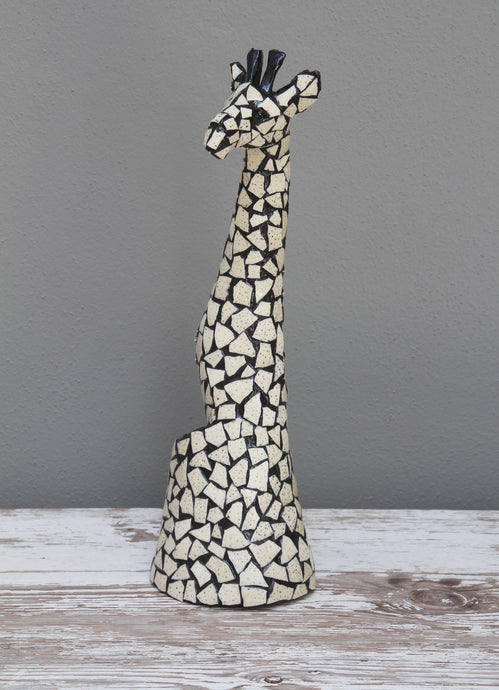 Mosaic eggshell giraffe