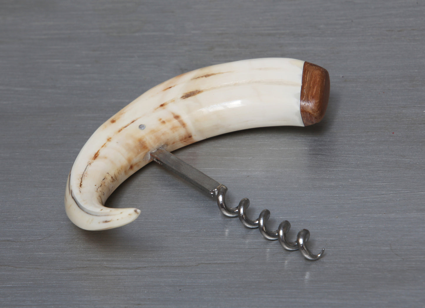 Warthog tusk corkscrew