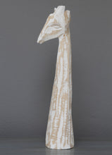 Load image into Gallery viewer, Whitewashed African jacaranda giraffe