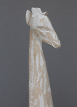 Load image into Gallery viewer, Whitewashed African jacaranda giraffe