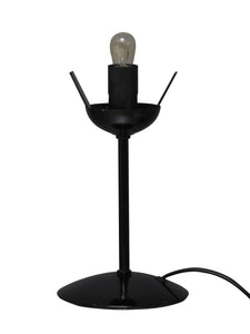 Mild Steel Ostrich egg lamp stand 120mm (excludes egg)