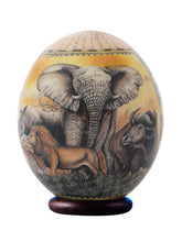 Load image into Gallery viewer, Yellow Big 5 decoupage