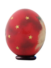 Load image into Gallery viewer, Father Christmas decoupage egg