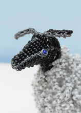Load image into Gallery viewer, Wire and beaded sheep