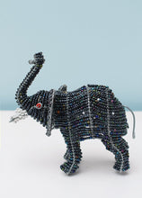 Load image into Gallery viewer, Beaded elephant with trunk up