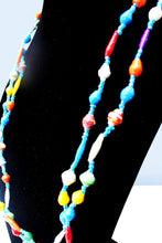 Load image into Gallery viewer, Hand-crafted paper beaded African necklace