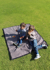 Brown Shwe-shwe picnic blanket