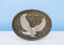 Load image into Gallery viewer, Brass African eagle belt buckle