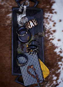 Multi-stringed Maasai beaded necklace