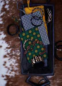 Multi-stringed Maasai beaded necklace