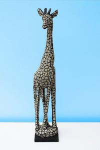 Mosaic eggshell giraffe
