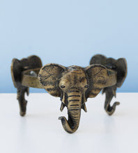 Load image into Gallery viewer, Elephant head brass stand