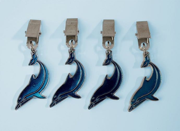 Dolphin tablecloth weights