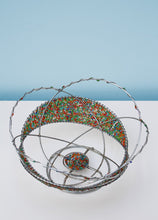 Load image into Gallery viewer, Beaded African whimsical bowl